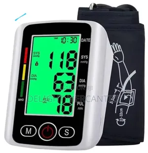 Blood Pressure Monitor (Bp) With Backlight and Voice
