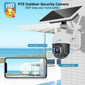 (2in1) 360° Ai Solar Charging Camera