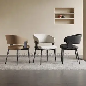 Ventilated Back Arm Chair With Upholstery, Arms 1pc
