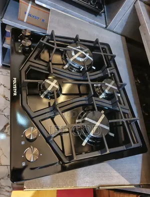 Original Quality Polystar Built-in 60cm 4 Burners Gas Cooker Hob