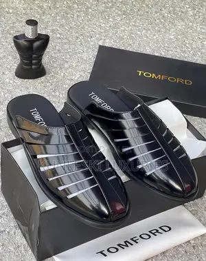 Original Tom Ford Patent / Leather Half Shoe In Two Colors