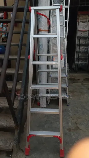6 Steps Double Sided Aluminum Ladder