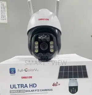 Single Lens Security Solar CCTV Camera