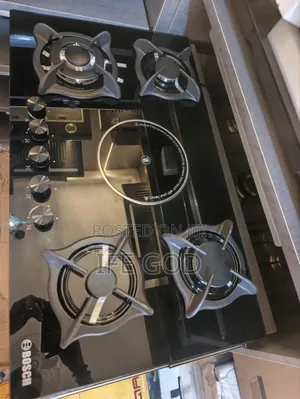 Original Bosch Inbuilt Cabinet 4+1 Gas Electric Cooker Hob Automatic