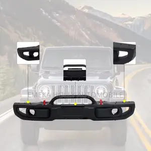 Premium Jeep Wrangler Jl (2025 Design) Upgrade Front Bumper Set