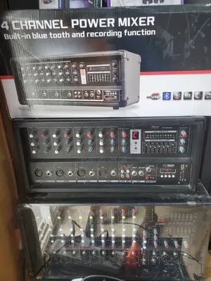 4 Channel Mixer Amplifier