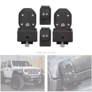 Jeep Wrangler JK/JL Heavy Duty Locking Hood Bonnet Catch Kit With Keys
