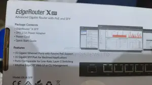 Ubiquiti Edgerouter X SFP - 5 Port Gigabit Router