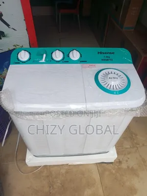 Hisense 7.5kg Washing Machine With 2years Warranty and Safe Deluvery
