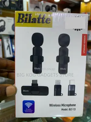 Bilatte Wireless Microphone With 3 Ports