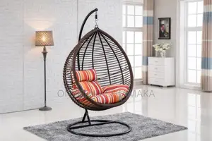 Luxury Hanging Egg Chair With Stand – Strong Comfortable