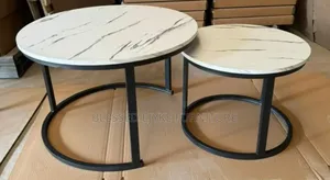 Wooden Top 2 in 1 Nested Centre Table
