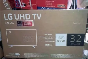 32inches Smart Lg Tv, Flamless Led Wireless Tv