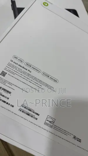 New Laptop Apple Macbook Pro 2025 M5 14-Inch 24GB Apple M5 SSD 1T