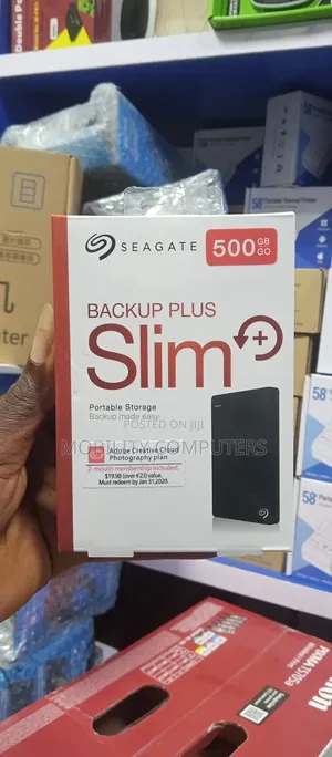 Seagate 500gb Backup Plus