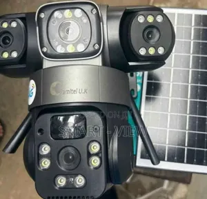Triple Lenses CCTV Solar Cameras