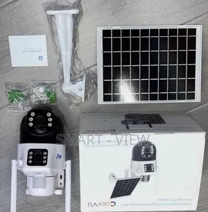 Dual Lenses CCTV Solar