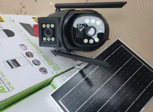 CCTV Solar Dual Lens Camera
