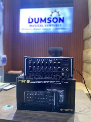 Midas Mr18 18-Channel Tablet-Controlled Digital Mixer Wif
