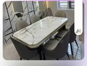 Marble Dining Table Set