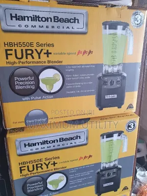 Hamilton Beach Commercial Fury+ High-performance Blender 880 Watts