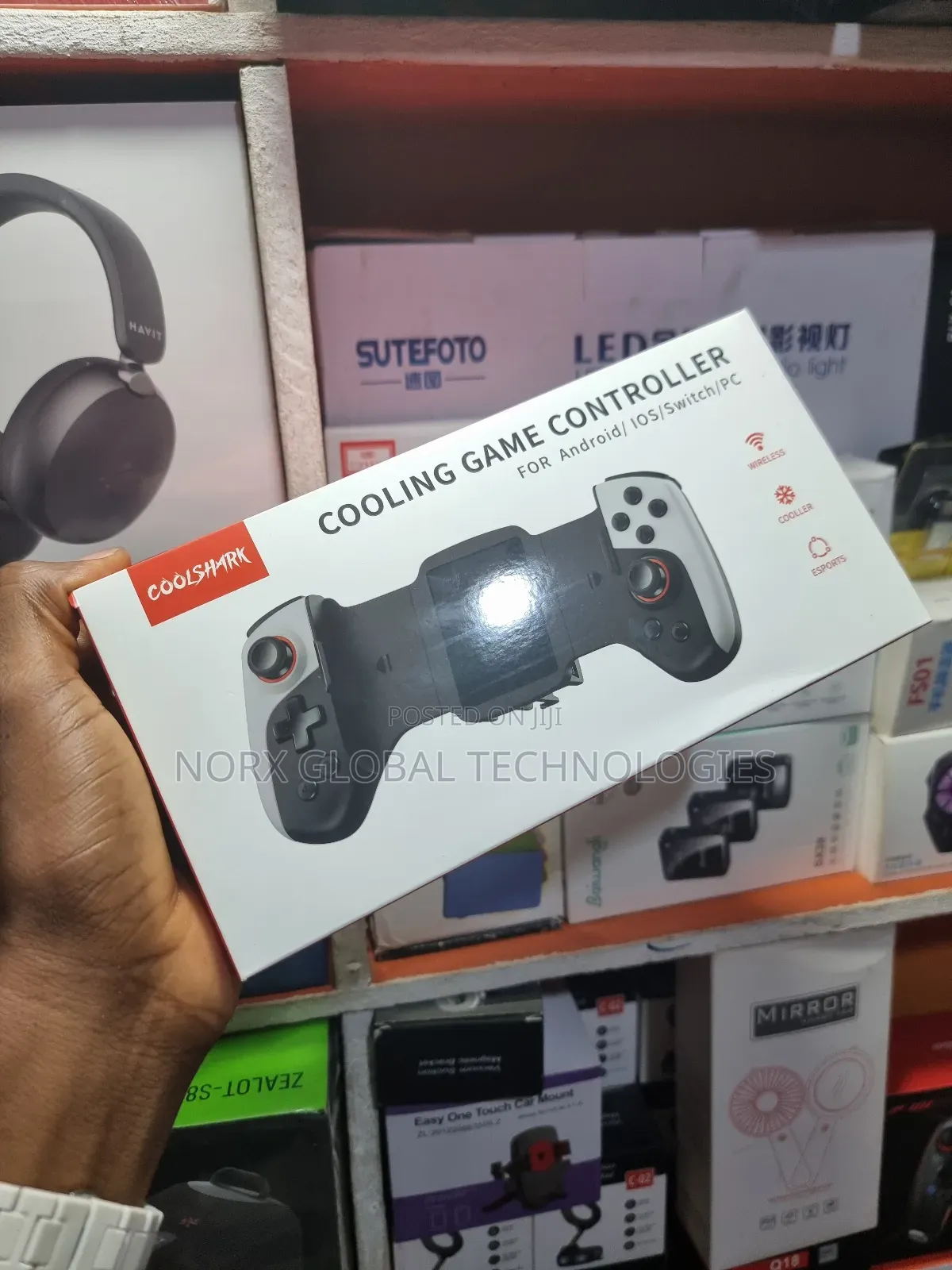 Cooling Game Controller