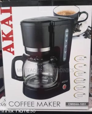 Akai 800w (1.5l) High Quality Anti Drip Coffee Maker Machine