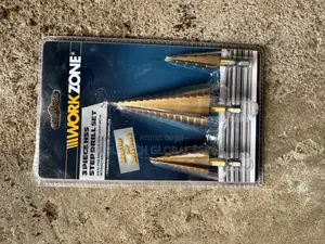 Workzone 3-Piece HSS Step Drill Set