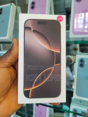 New Apple iPhone 16 Pro 128 GB Gold