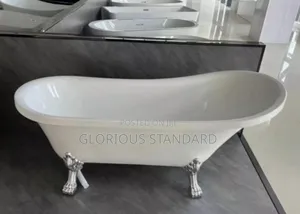 Animal Leg White Bathtub