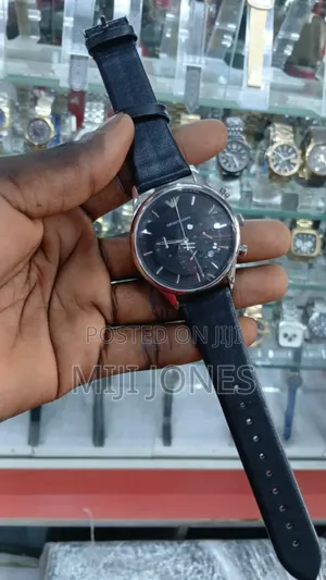 Emporio Armani Chronograph Leather Watch - Premium Quality