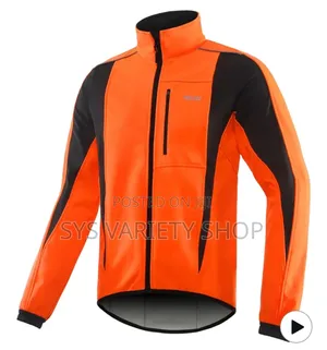 Cycling Jacket Orange