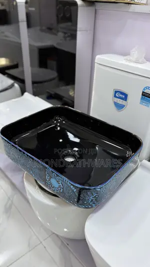 Black Blue Luxury Basin