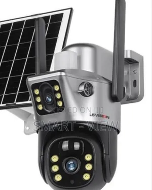 Dual Lenses CCTV Solar Cameras