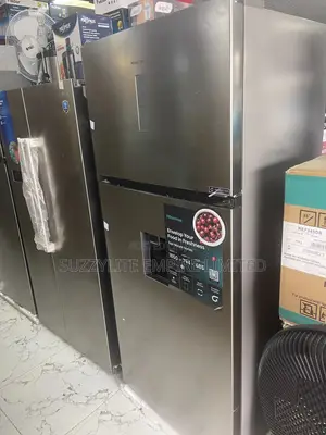 Hisense 543 Liters Double Door Refrigerator With Dispenser