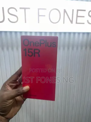 New OnePlus 15R 256 GB Black