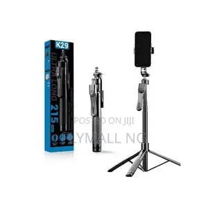 Monopod 7ft Ultra Long Selfiestick Tripod With Bluetooth