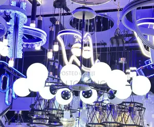 Led and Bulbs Chandelier Light
