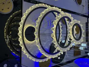 Led Four Drop Chandelier Light