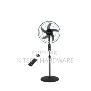 16 Inches Qasa -1603 Acdc Electric Standing Fan With Remote Control