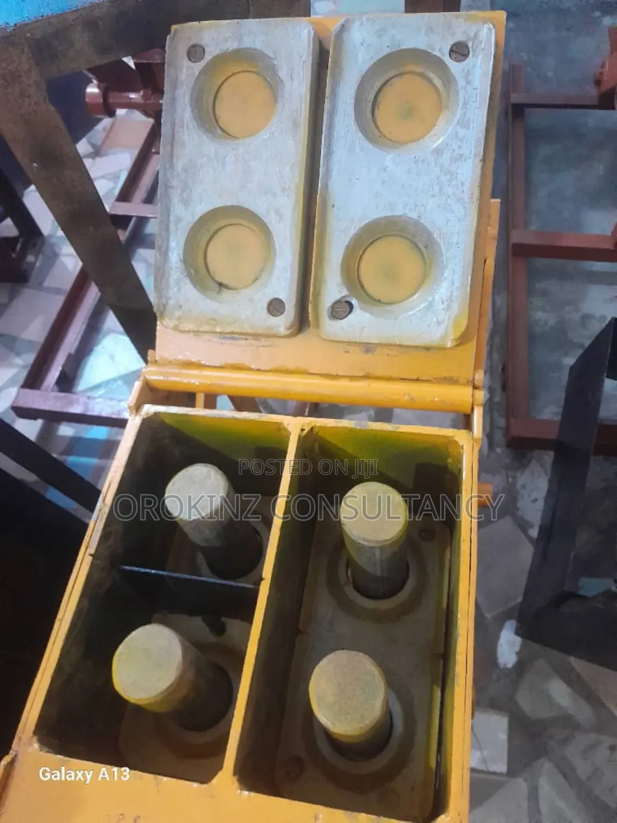 Lego Brick /Liquid Mortar Interlocking Brick Machine