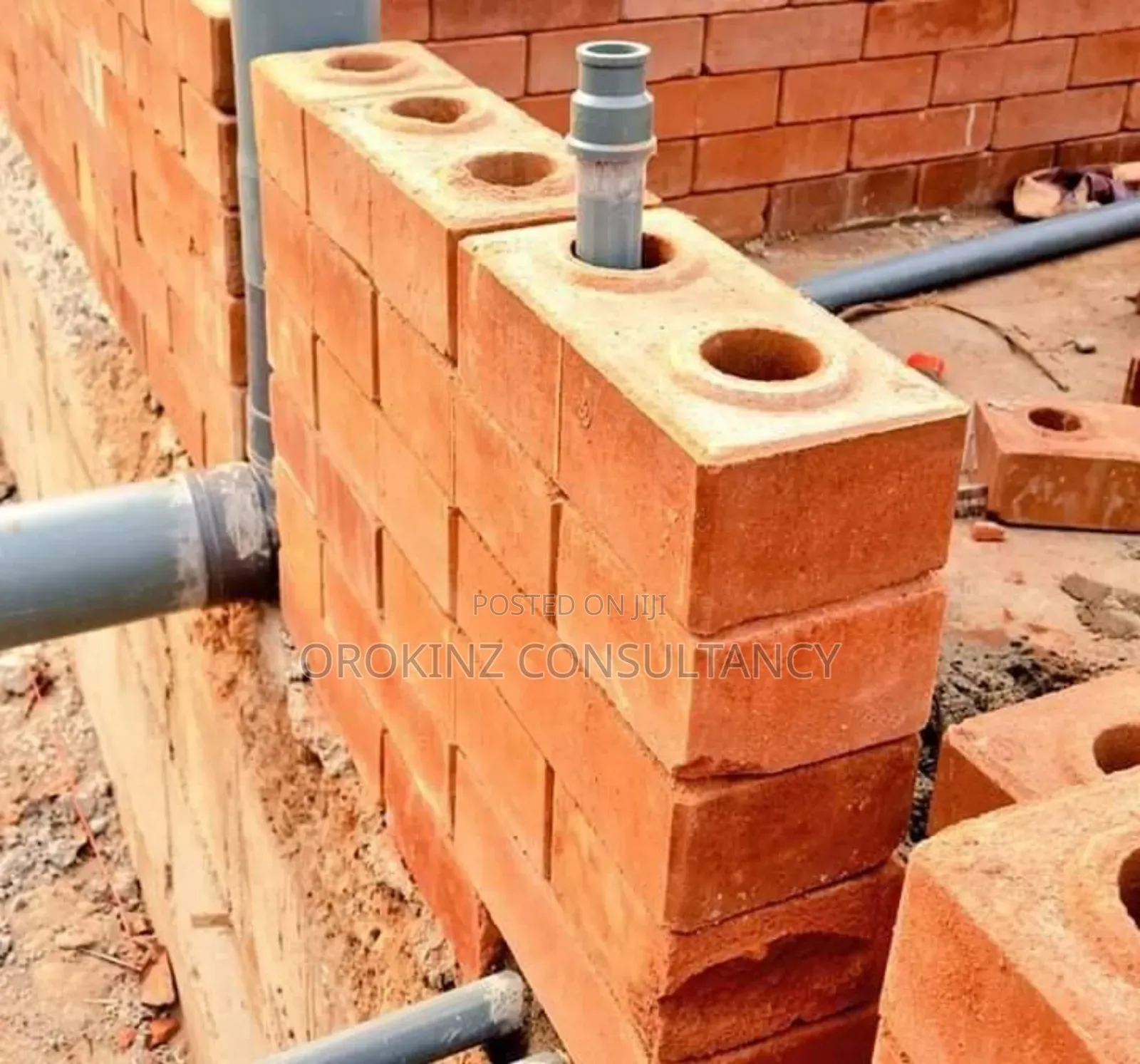 Lego Brick /Liquid Mortar Interlocking Brick Machine