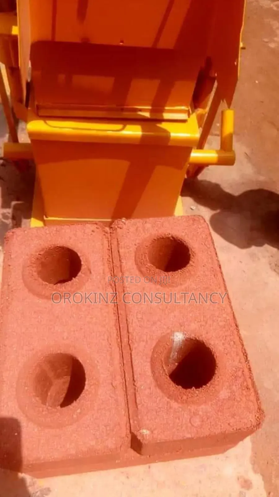 Lego Brick /Liquid Mortar Interlocking Brick Machine