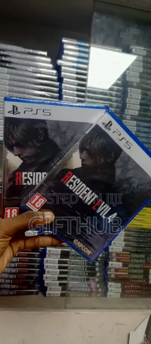 Resident Evil 4 Ps5 Game Disc