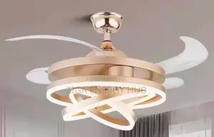 Led Fan Chandelier