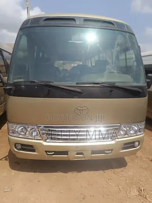 Toyota Coaster 2017 Gold