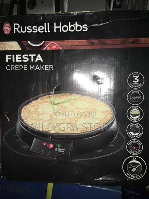 Russell Hobbs Fiesta Crepe Maker - Black