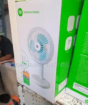 Duration Power Rechargeable Fan