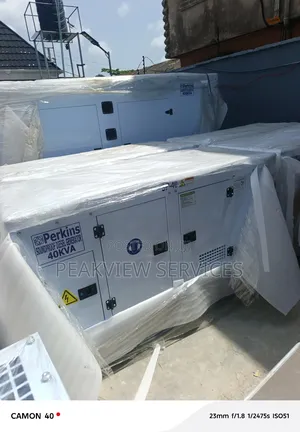 100% Copper Perkins 40kva Soundproof Generator With 2 Years Warranty