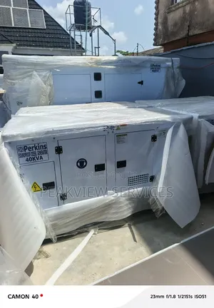 Copper Coil Perkins 40kva Soundproof Generator